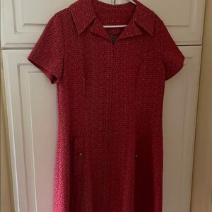Vintage 60’s dress 3/4 zip. No tags size L.